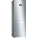 Bosch Serie 4 KGN49XLEA külmik-sügavkülmik Eraldiseisev 438 l E Roostevaba teras Bosch Serie 4 KGN49XLEA külmik-sügavkülmik Eraldiseisev 438 l E Roostevaba teras