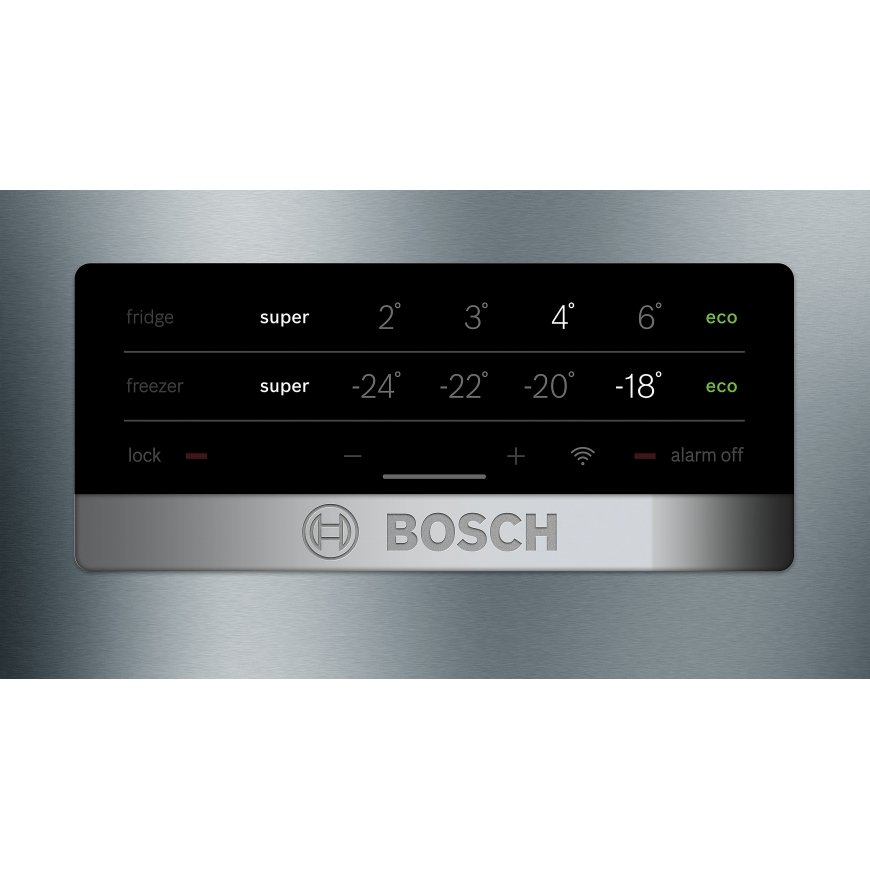 Bosch Serie 4 KGN49XLEA fridge-freezer Freestanding 438 L E Stainless steel – 4