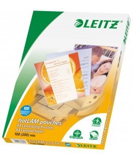 Leitz 33826 laminavimo vokelis 100 vnt