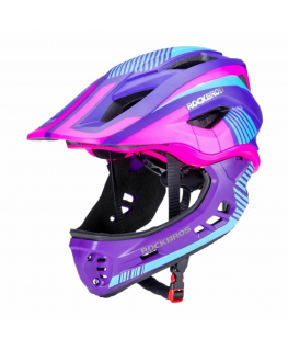 Rockbros TT-32SBPP-S children's bicycle helmet with detachable c