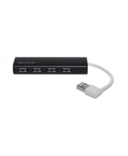 Belkin F4U042BT interface hub 480 Mbit/s Black