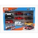 MAISTO DIE CAST auto modeļu komplekts Fresh Metal 3", 9 gab., 11077 MAISTO DIE CAST auto modeļu komplekts Fresh Metal 3", 9 gab., 11077