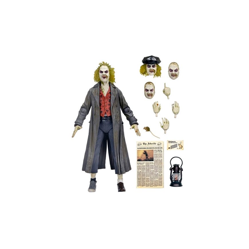 Neca Beetlejuice 1988 Ultimate Beetlejuice: Opas Bio-Exorcist -figuuri 18cm