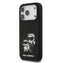 Karl Lagerfeld Liquid Silicone K&CH Sketch MagSafe Case for iPho