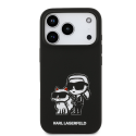 Karl Lagerfeld Liquid Silicone K&CH Sketch MagSafe Case for iPho