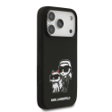 Karl Lagerfeld Liquid Silicone K&CH Sketch MagSafe Case for iPho