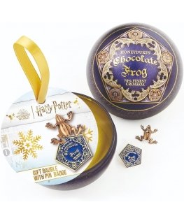 Carat Shop Harry Potter Suklaasammakko Pin + Joulupallo