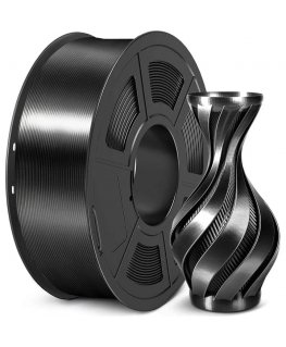 Sunlu Silk PLA+ niit - 1.75mm - 1kg Musta