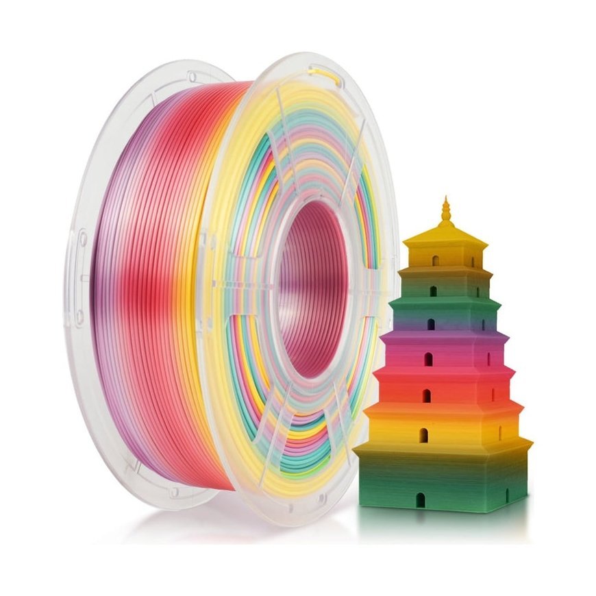 Sunlu Silk PLA+ siūlas - 1.75mm - 1kg Juodas – 2