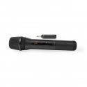 Nedis Microphones Juoda Karaokės mikrofonas Nedis Microphones Juoda Karaokės mikrofonas