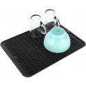 Vilde Silicone Dish Drying Mat Black 40x30 cm