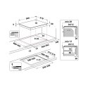 Whirlpool WL B4060 CPNE Черный Встроенный 59 cm Плита с зонами индукции 4 зона(ы) Whirlpool WL B4060 CPNE Черный Встроенный 59 cm Плита с зонами индукции 4 зона(ы)