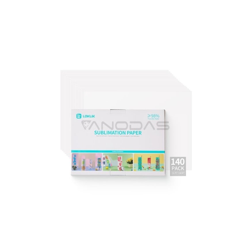 LOKLiK sublimacinis popierius - 140 vnt. – 2