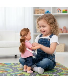 Functional Doll Natalia in Tunic 36 cm