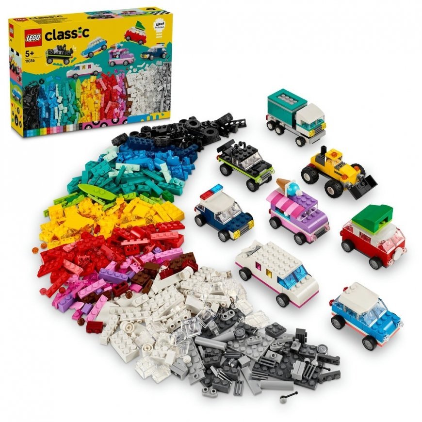 Classic LEGO Classic rinkinys 3w1 konteineros