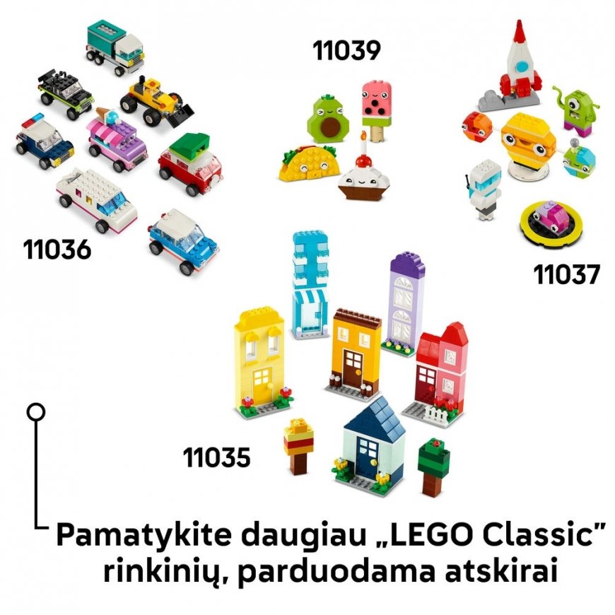 LEGO Classic rinkinys 3w1 konteineros (Helovīns) 40140800 – 2