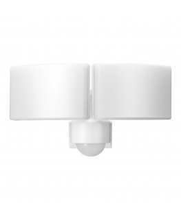 Orno TOS DUO LED 2x20W divkāršs dārza prožektors ar PIR, 2x1600lm, IP65, 4000K, PC, balts