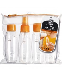 Go Travel 658 matkapullo & astia 100 ml Polyesteri, Polyeteenitereftalaatti, Polypropeeni (PP), Polyvinyylikloridi (PVC) Pullo