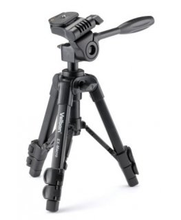 Velbon E61PVE301741 trijkājis Digitālajām/filmu kamerām 3 kāja (-s) Melns