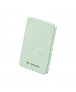 Verbatim Charge 'n' Go Essentials 5000 mAh Langaton lataaminen Vihreä