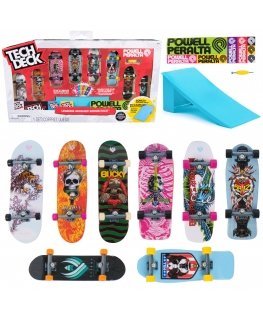 Tech Deck TED VHC PwllPrlt8pSyMmSsSsScFhBlTm GML Pirštų riedlentės rinkinys