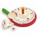 Viga Toys Wooden Cutting Birthday Cake for Kids, VIGA Viga Toys Wooden Cutting Birthday Cake for Kids, VIGA