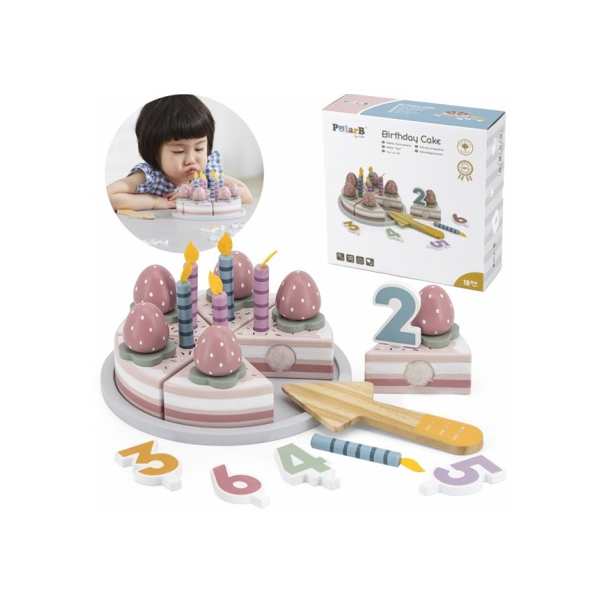 Viga Toys Wooden Cutting Birthday Cake for Kids, VIGA – 2
