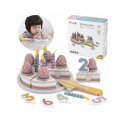 Viga Toys Koka sagrieztais dzimšanas dienas kūka bērniem, VIGA Viga Toys Koka sagrieztais dzimšanas dienas kūka bērniem, VIGA