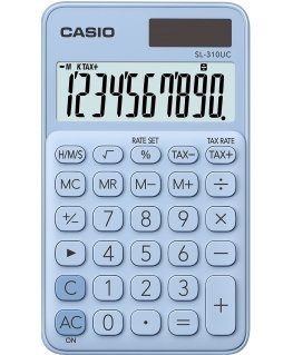 Casio SL-310UC-LB laskin Tasku Perus Sininen