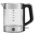 OBH Nordica Venice Glass vedenkeitin 1,5 L 2200 W Ruostumaton teräs, Läpinäkyvä OBH Nordica Venice Glass vedenkeitin 1,5 L 2200 W Ruostumaton teräs, Läpinäkyvä