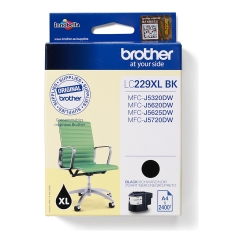 Brother LC-229XLBK tindikassett 1 tk Originaal Must
