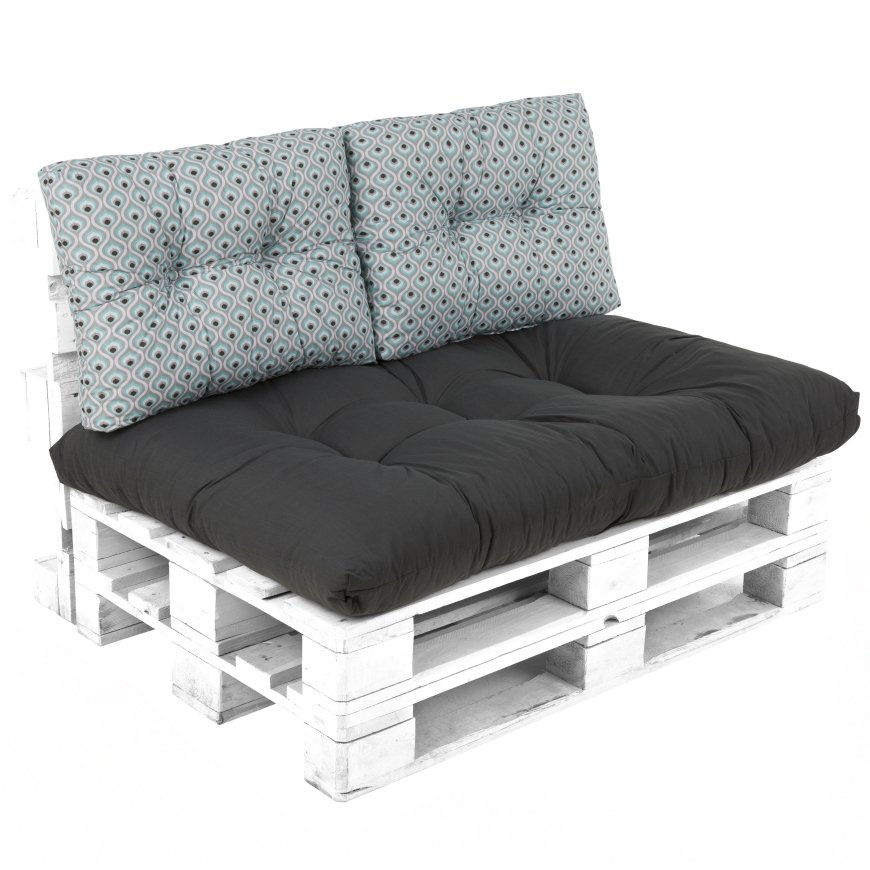 Termi 2 vnt. H037-05PB PATIO paletēm atbalsta spilveni – 2