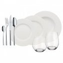 Villeroy & Boch Wonderful World White 4 Friends 36 õhtusöögiserviis 36 tk Portselan Valge Villeroy & Boch Wonderful World White 4 Friends 36 õhtusöögiserviis 36 tk Portselan Valge