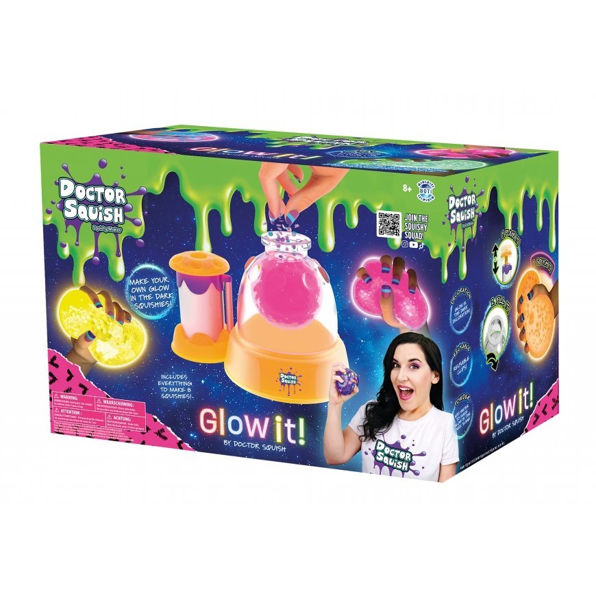 Doctor Squish GLOW IT Squishy Maker Station