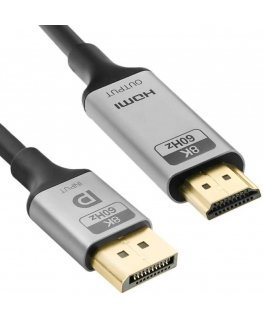DP HDMI Cable 8K 60Hz Spacetronik KDH-SPA030 3m
