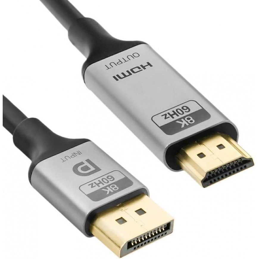 DP HDMI Cable 8K 60Hz Spacetronik KDH-SPA030 3m