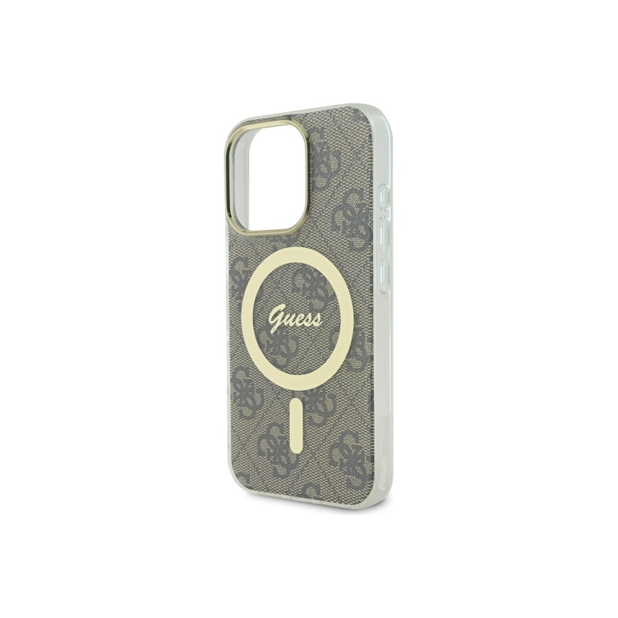 Guess GUHMP16XH4STW iPhone 16 Pro Max 6.9" brown hardcase IML 4G – 5