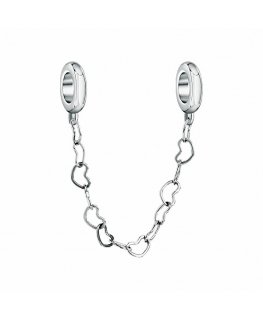 Morellato Steel safety chain with hearts Drops SCZ1411