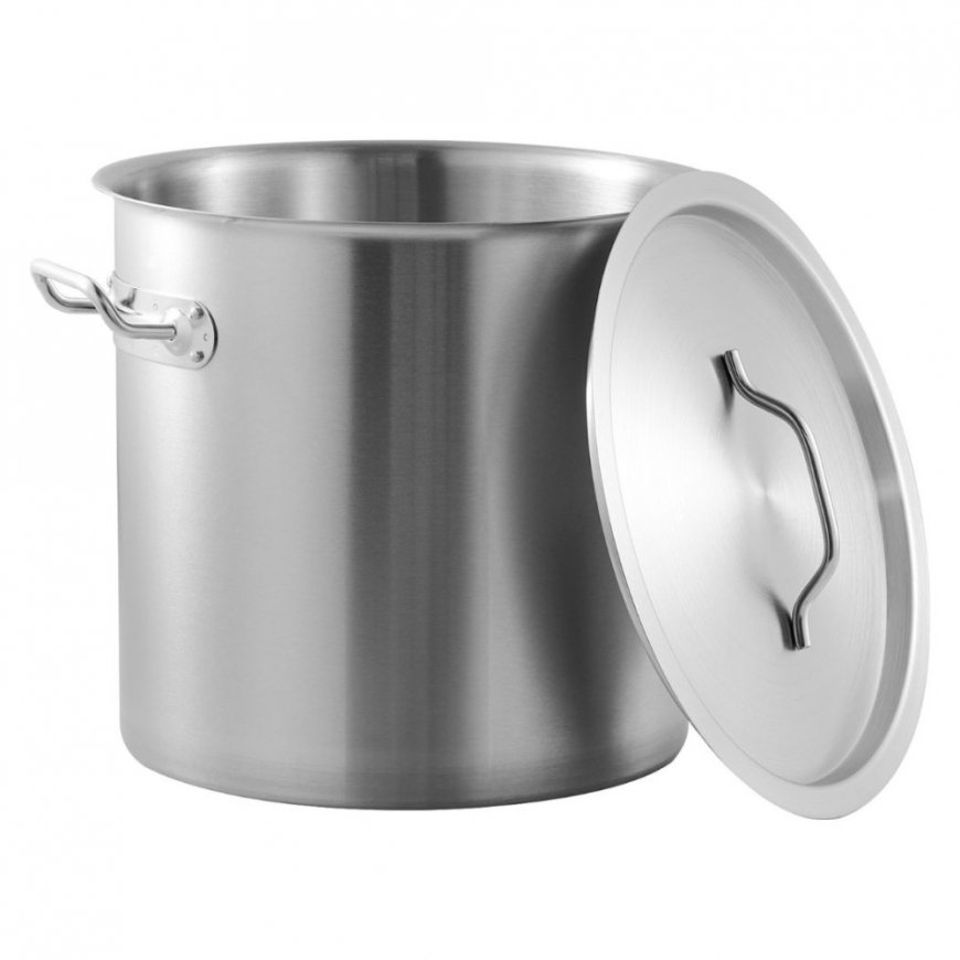 King Hoff Gastronomiskais katls 28cm 17L nerūsojošais tērauds KINGHOFF KH-1961