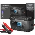 Qoltec älykäs mikroprosessorilatur 12V 10A | Muuntaja, jossa on korjaustoiminto AGM GEL LiFePO4 -akkua varten | LCD Qoltec älykäs mikroprosessorilatur 12V 10A | Muuntaja, jossa on korjaustoiminto AGM GEL LiFePO4 -akkua varten | LCD