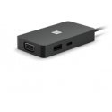 Microsoft Surface USB-C Travel Hub Juhtmega ühendatud USB 3.2 Gen 2 (3.1 Gen 2) Type-C Must