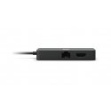 Microsoft Surface USB-C Travel Hub Vielinis USB 3.2 Gen 2 (3.1 Gen 2) Type-C Juoda