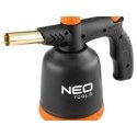 Neo Tools Sähkötulihella kaasutankilla 190 g, piezo sytytys, 360 astetta, käyttö kaikissa asennoissa.