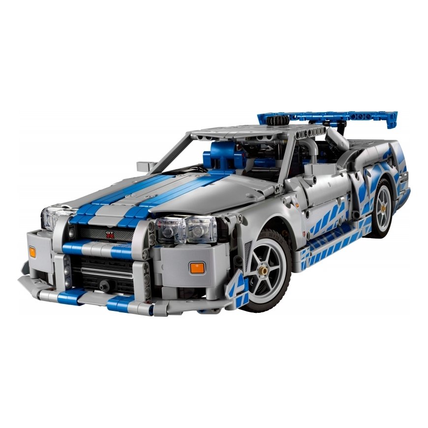 LEGO® Technic 42210 2 Nopeat ja raivokkaat autot Nissan Skyline GT-R (R34) – 2