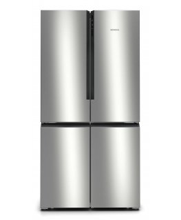 Siemens iQ300 KF96NVPEA side-by-side холодильник Отдельно стоящий 605 L E Серебристый