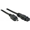 InLine FireWire 400 to 800 1394b Cable 4 / 9 Pin male 1m InLine FireWire 400 to 800 1394b Cable 4 / 9 Pin male 1m