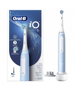 Oral-B iO 3 Suaugusiems Vibruojantis dantų šepetėlis Šviesiai mėlyna