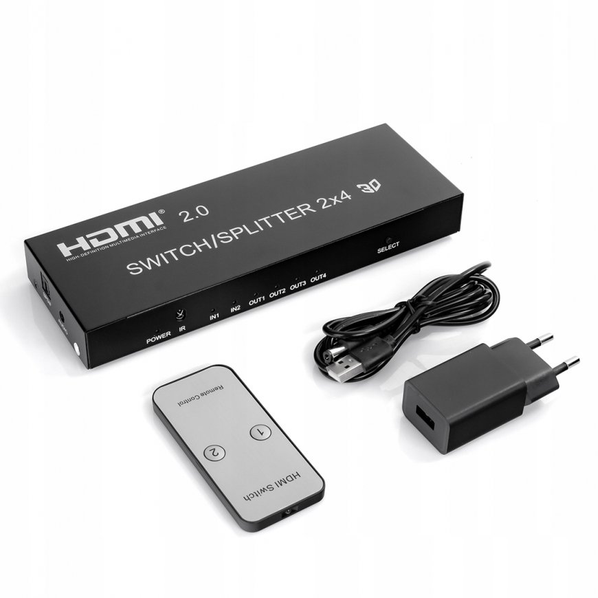 Matrix HDMI 2/4 Spacetronik SPH-M241 4K 60Hz – 2