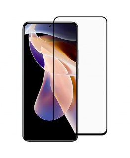 Fusion full glue 5D karastatud klaas kaetud raamiga Xiaomi Redmi