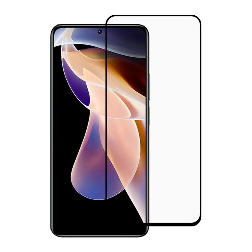 Fusion full glue 5D tempered glass with frame Xiaomi Redmi Note